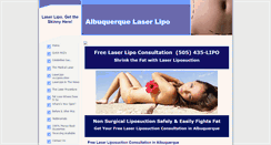 Desktop Screenshot of abqlaserlipo.com